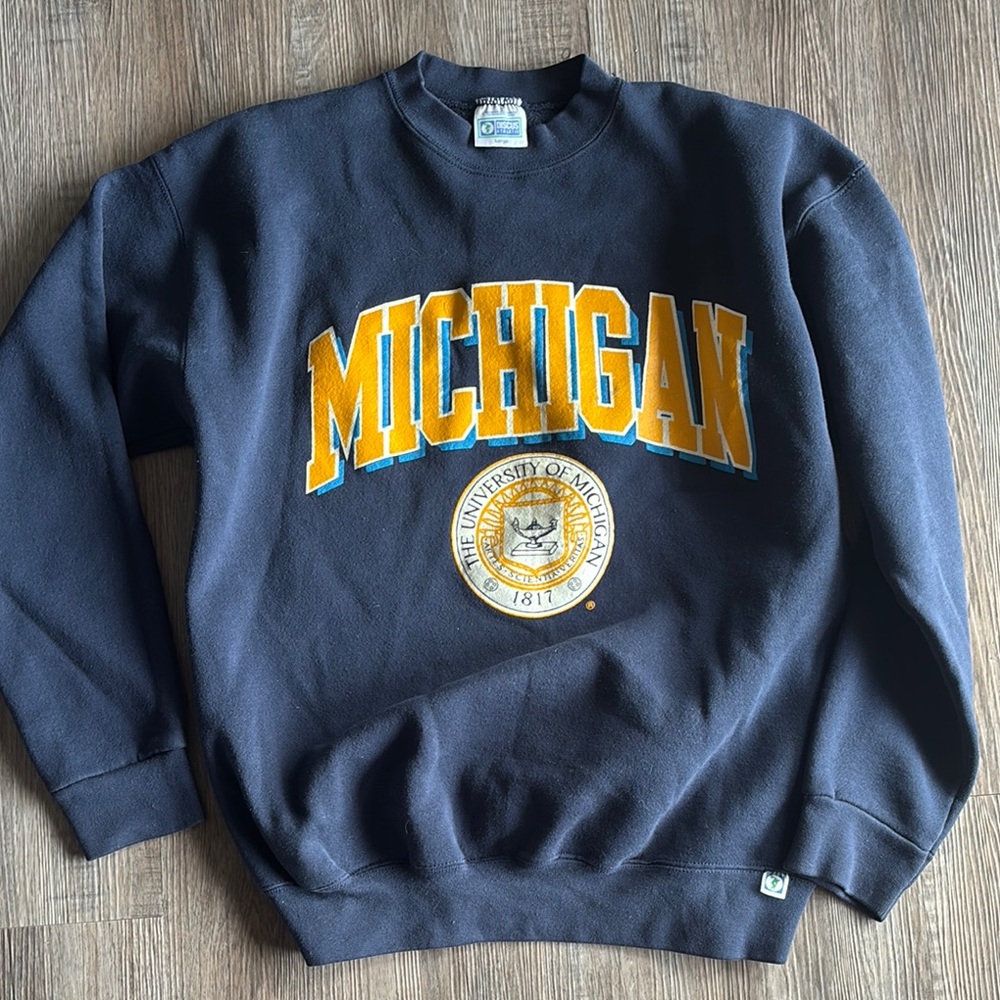 Vintage university of Michigan crewneck sweatshirt